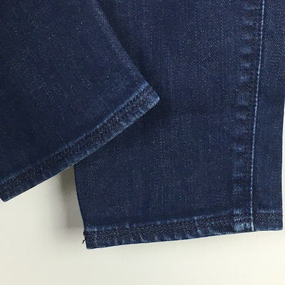 Madewell Skinny Low Rise Jeans Stretch Comfort‎ Dark Wash Denim Size 25X32